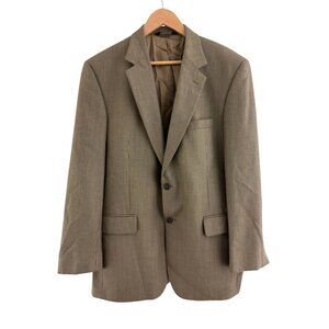 JOS A BANK Gordon Blazer Size 42R Regular Houndstooth Jacket Sportcoat 100% Wool